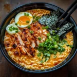 15-Minute Fiery Chicken Ramen Recipe - Spicy & Easy