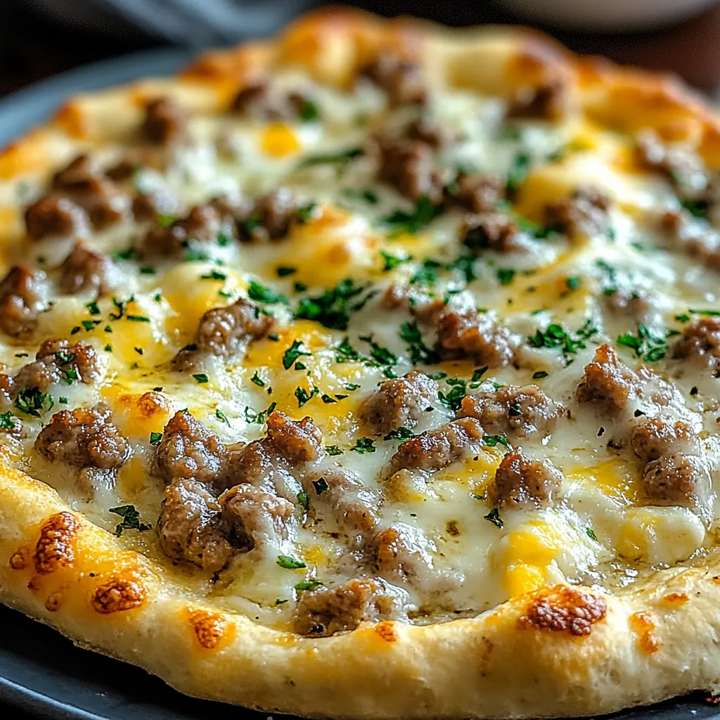 30-Minute Biscuits and Gravy Breakfast Pizza Recipe - Easy! 7 30-Minute Biscuits and Gravy Breakfast Pizza Recipe – Easy and Delicious