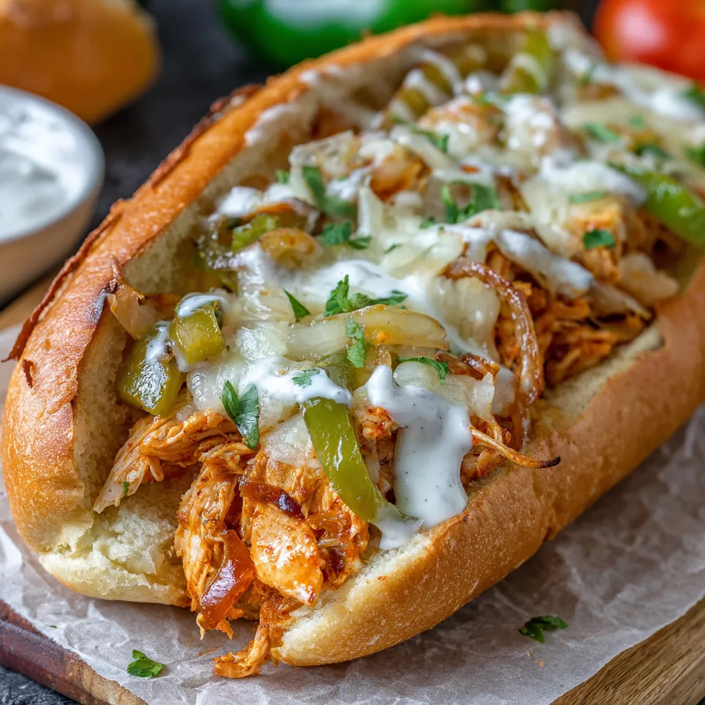 30-Minute Buffalo Chicken Cheesesteak Recipe - Easy & Spicy 7 30-Minute Buffalo Chicken Cheesesteak Recipe - Easy & Spicy