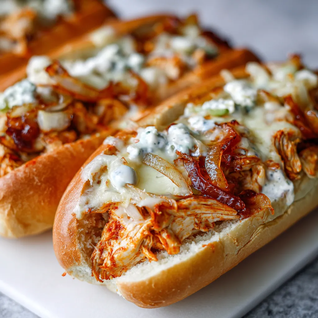30-Minute Buffalo Chicken Cheesesteak Recipe - Easy & Spicy 6 30-Minute Buffalo Chicken Cheesesteak Recipe - Easy & Spicy