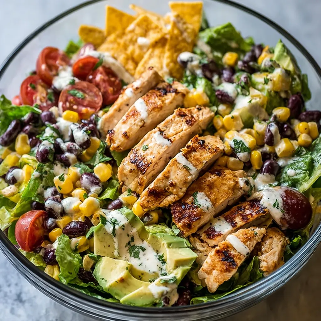 30-Minute Zesty Southwest Chicken Salad Recipe - Easy & Healthy 6 30-Minute Zesty Southwest Chicken Salad Recipe - Easy & Healthy