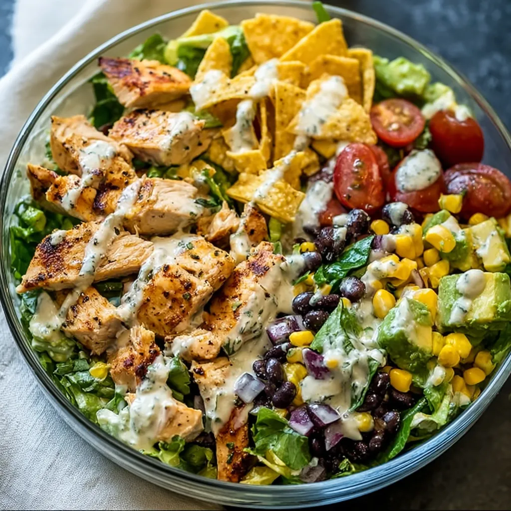 30-Minute Zesty Southwest Chicken Salad Recipe - Easy & Healthy 7 30-Minute Zesty Southwest Chicken Salad Recipe - Easy & Healthy
