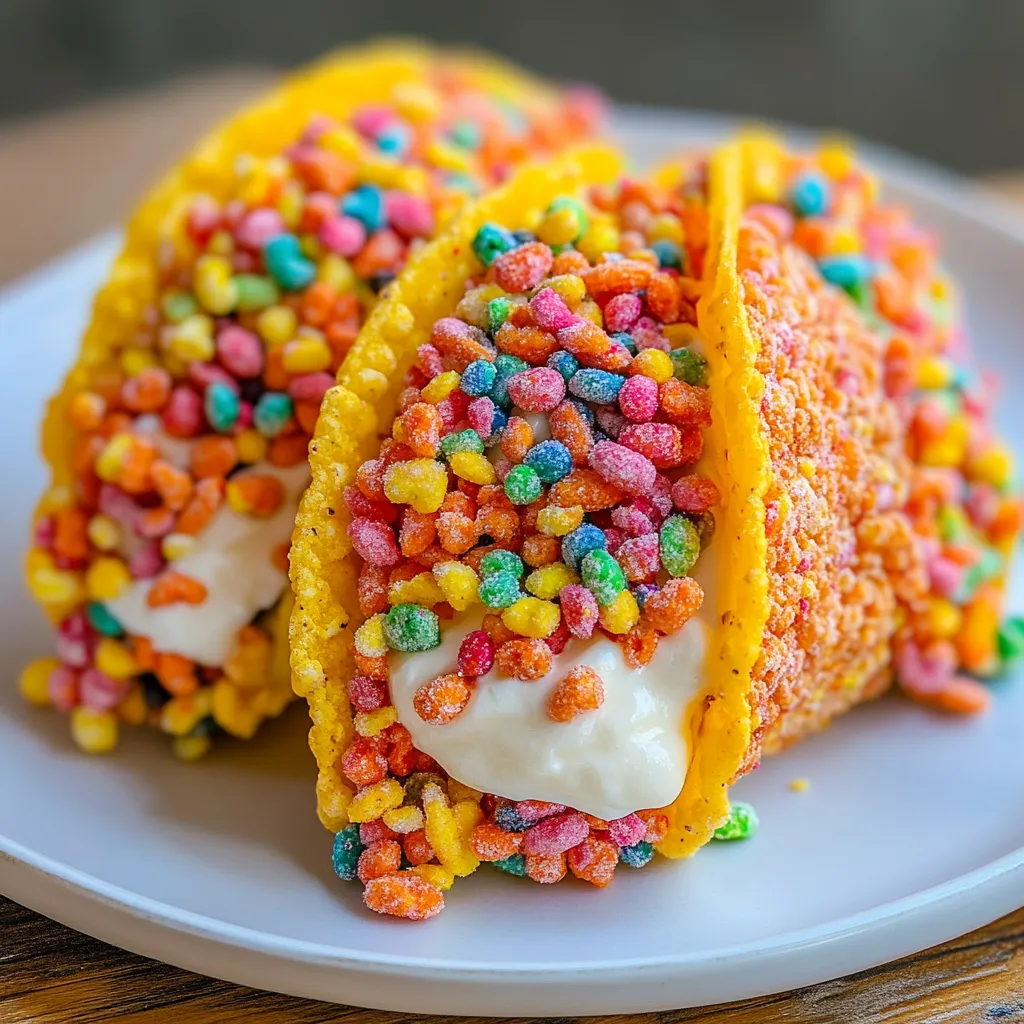 Easy 5-Step Fruity Pebbles Cheesecake Tacos Recipe 6 Easy 5-Step Fruity Pebbles Cheesecake Tacos Recipe