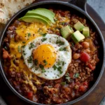 Easy Breakfast Chili and Eggs Recipe - Ready in 30 Minutes