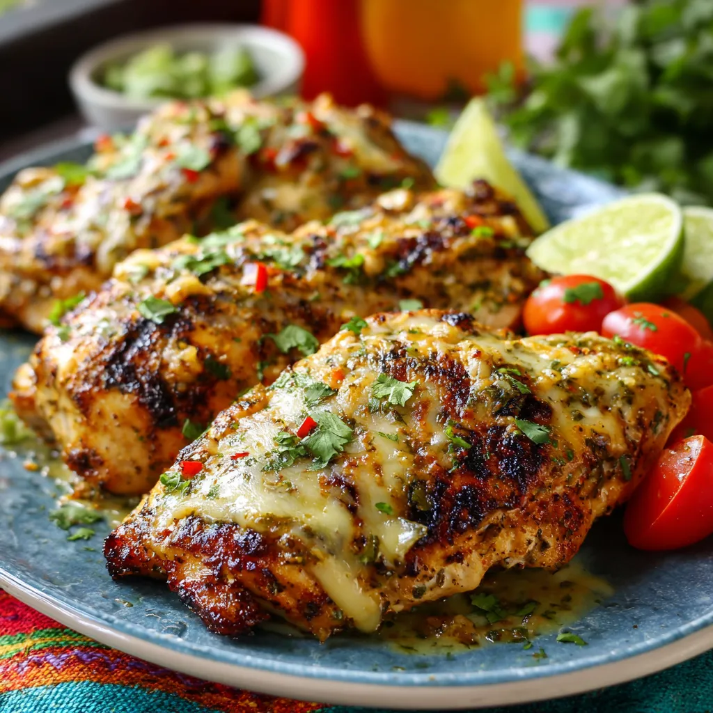 Amazing Salsa Verde Pepper Jack Grilled Chicken Recipe - 30 Min 6 Ultimate Salsa Verde Pepper Jack Grilled Chicken Recipe - 30 Min