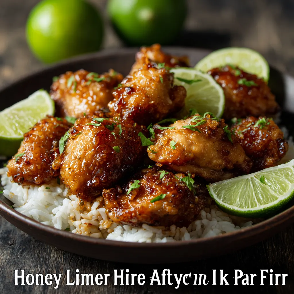 Honey Lime Chicken Air Fryer (Juicy, Flavorful & Easy)