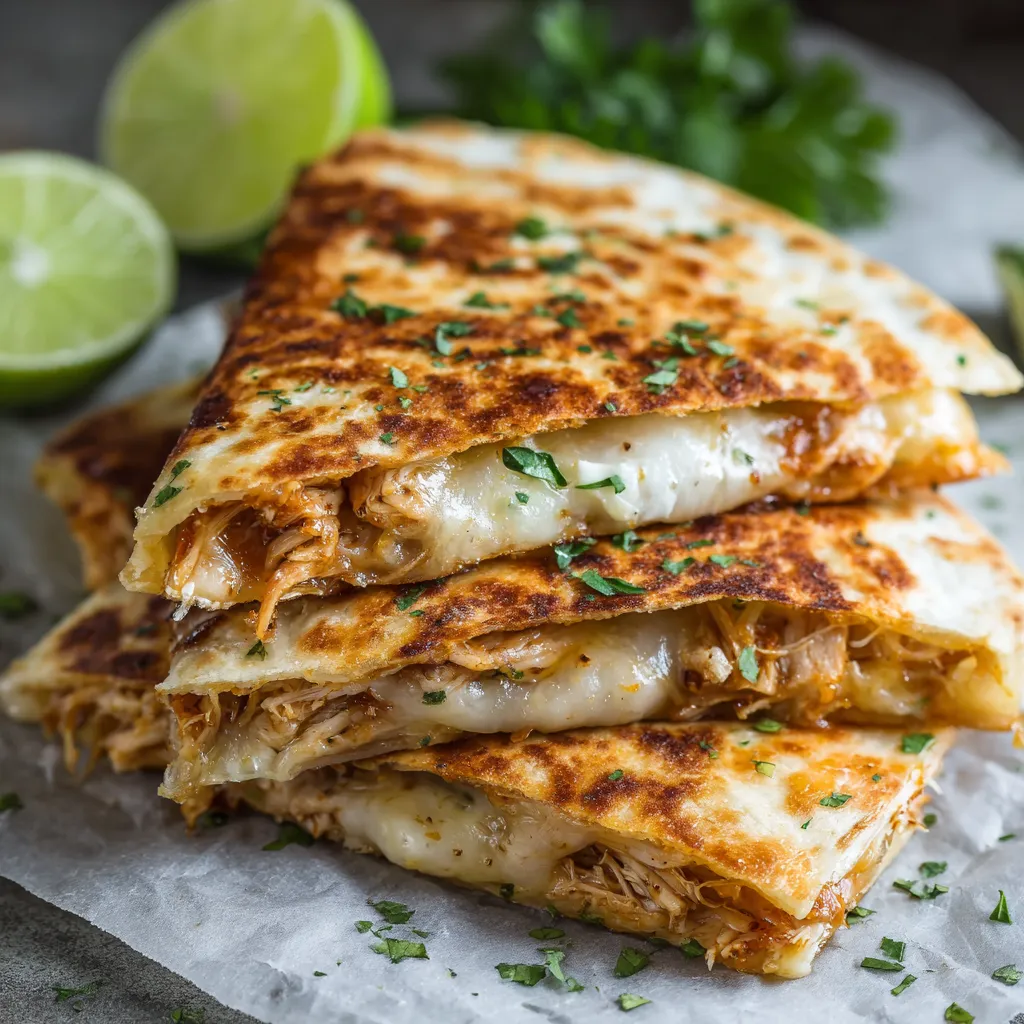 Honey Lime Chicken Quesadillas (Easy & Flavorful Recipe)