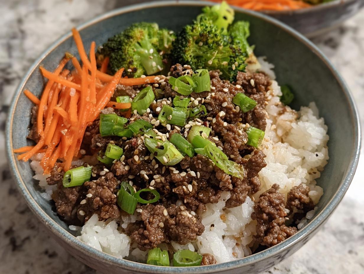 Korean Beef Bowl
