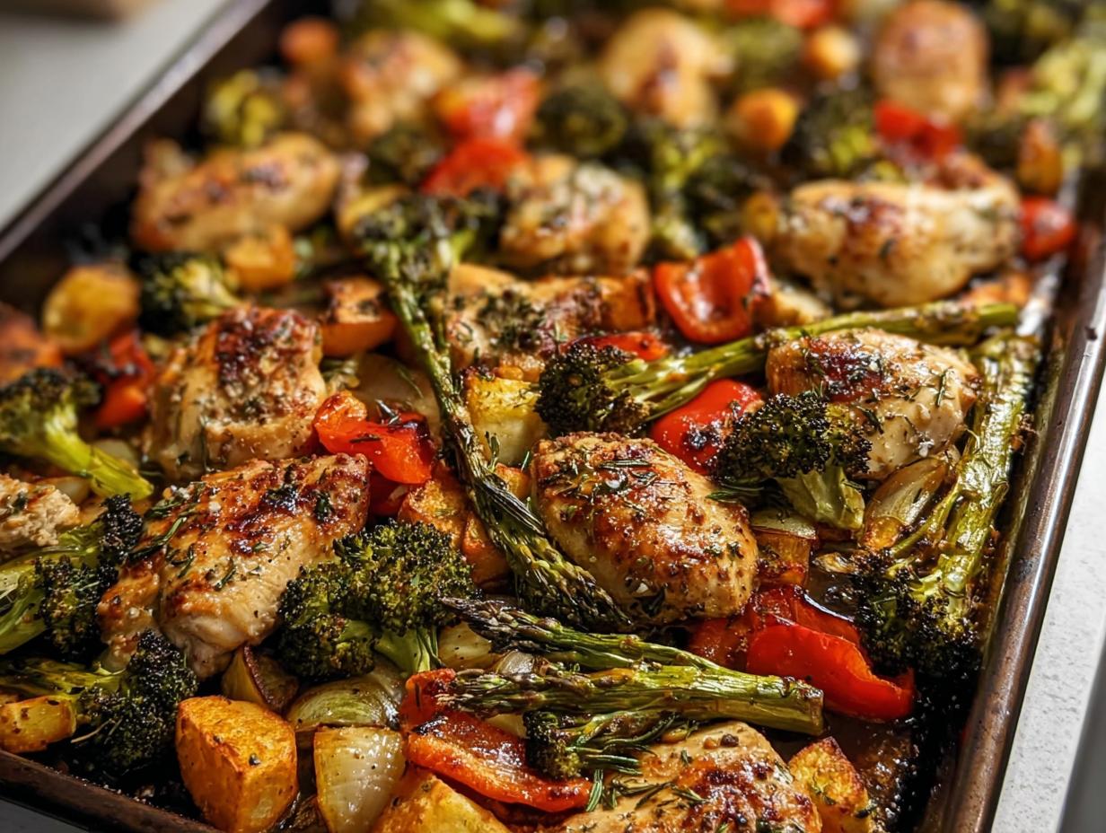 Sheet Pan Balsamic Chicken: Quick, Delicious Meal 5 Sheet Pan Balsamic Chicken: Quick, Delicious Meal - Sheet Pan Balsamic Chicken - additional detail