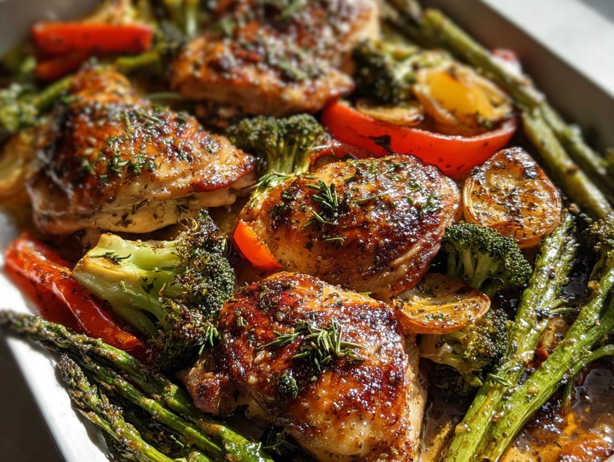 Sheet Pan Balsamic Chicken: Quick, Delicious Meal - Sheet Pan Balsamic Chicken - additional detail