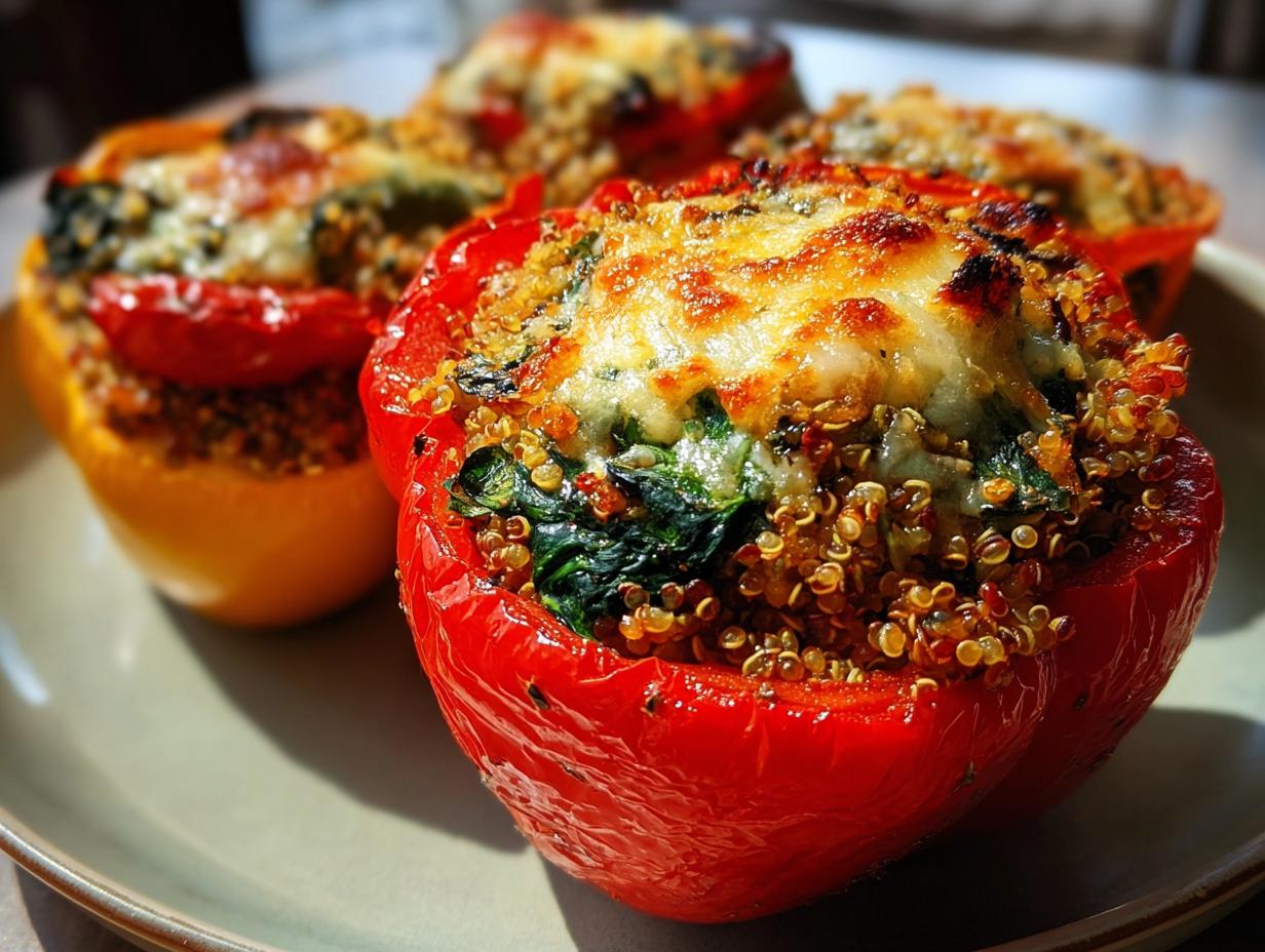 Stuffed Bell Peppers Quinoa