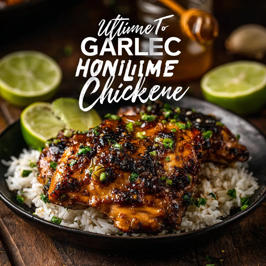 Ultimate Garlic Honey Lime Chicken Recipe (4 Easy Methods)
