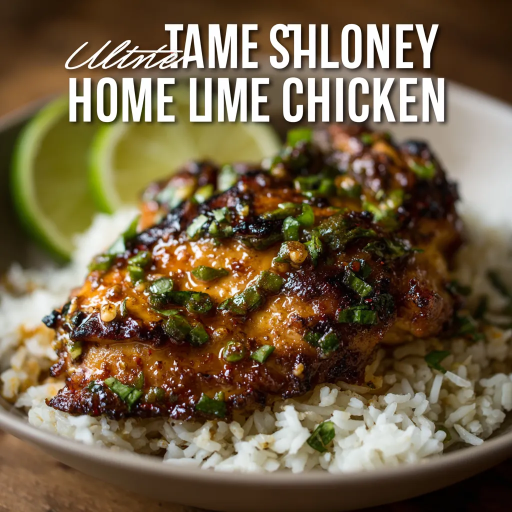 Ultimate Spicy Honey Lime Chicken Recipe - 30 Min Easy!