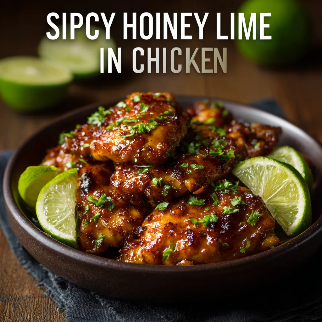 Ultimate Spicy Honey Lime Chicken Recipe - 30 Min Easy!