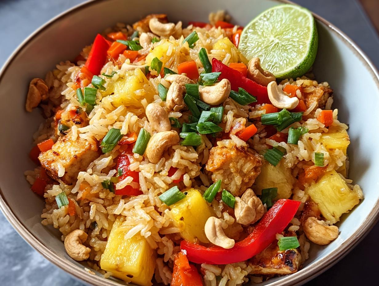 Vegan Thai Pineapple Rice