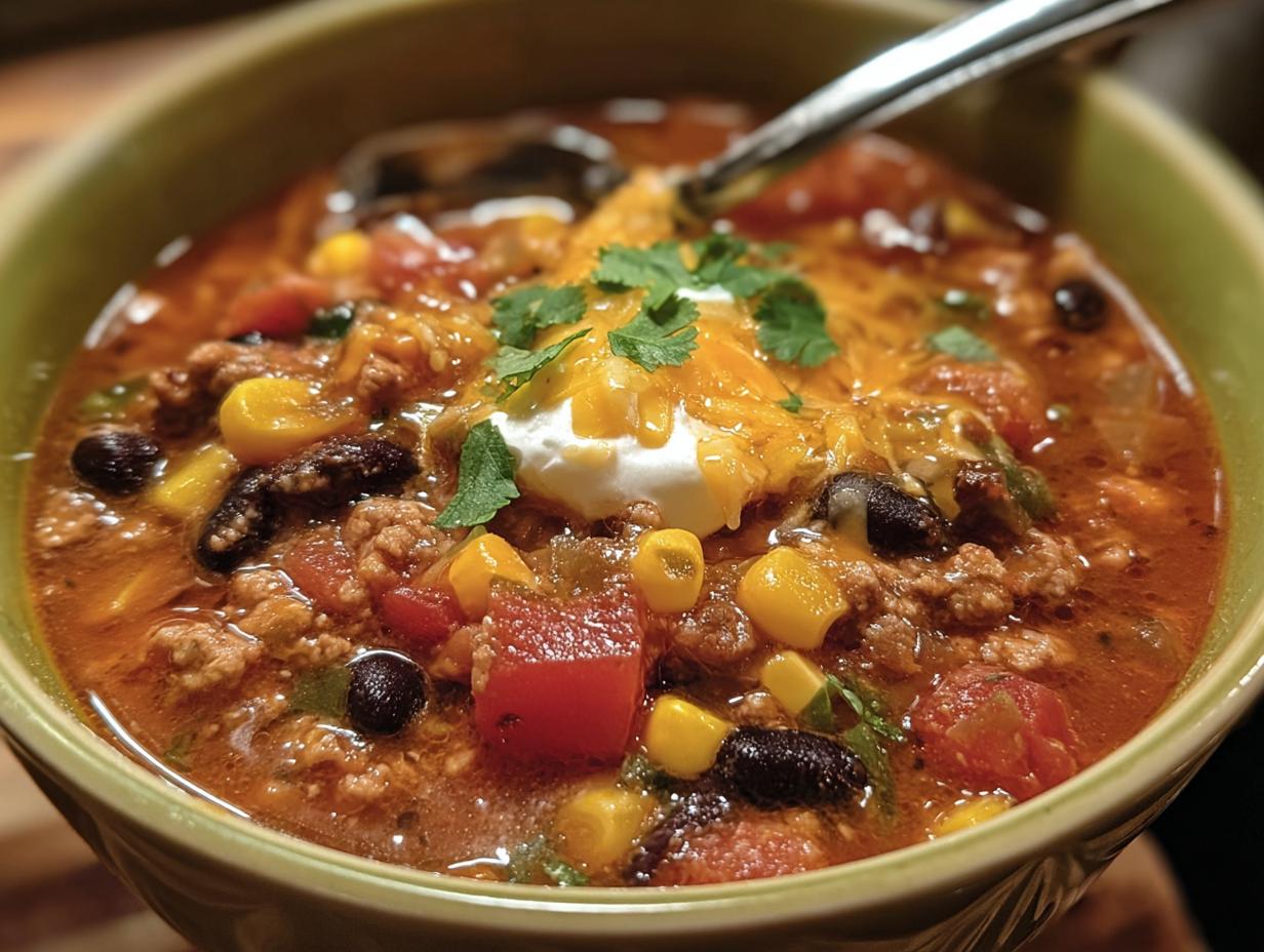 Easy 7-Can Taco Soup: Flavorful Hugs - 7%e2%80%91can Taco Soup - additional detail