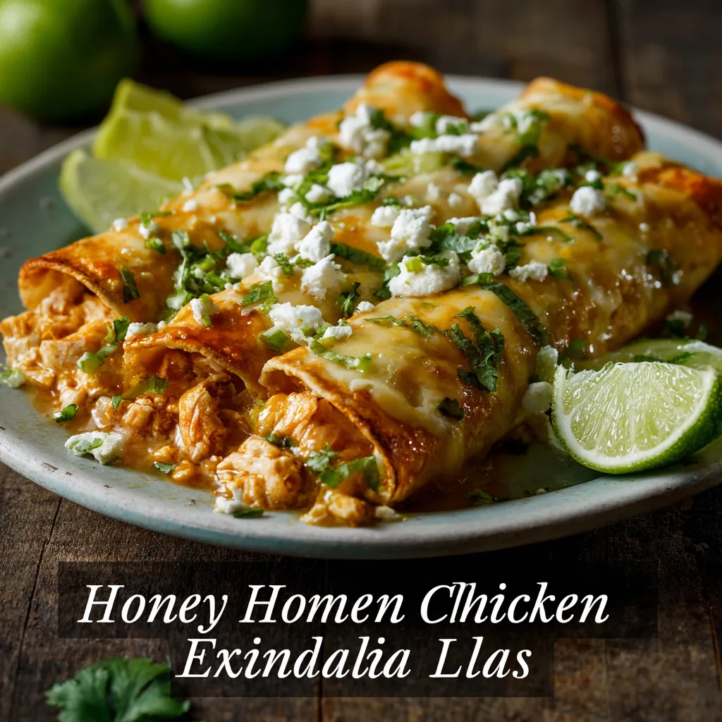 Amazing 30-Min Honey Lime Chicken Enchiladas (Best Ever!)