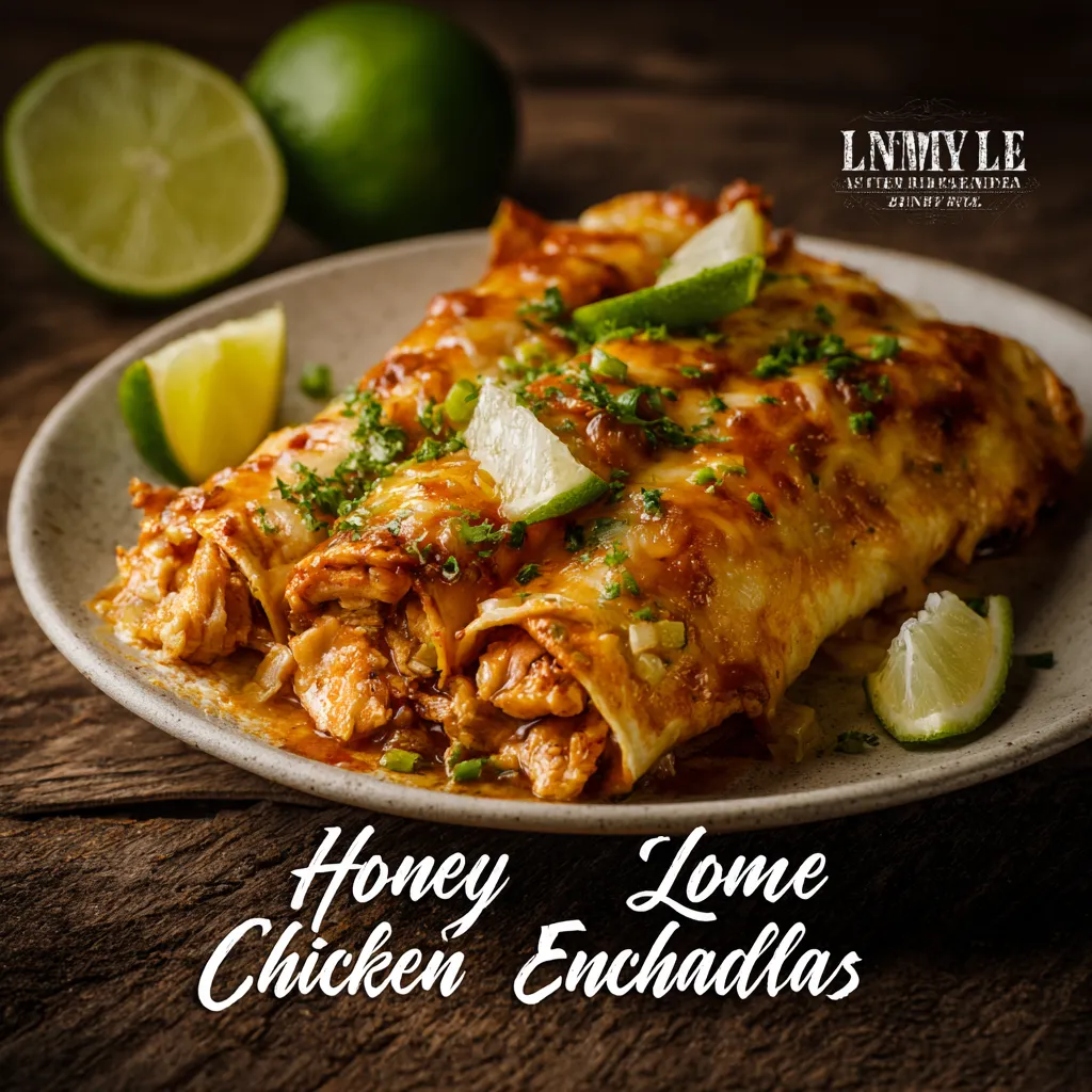 Amazing 30-Min Honey Lime Chicken Enchiladas (Best Ever!)