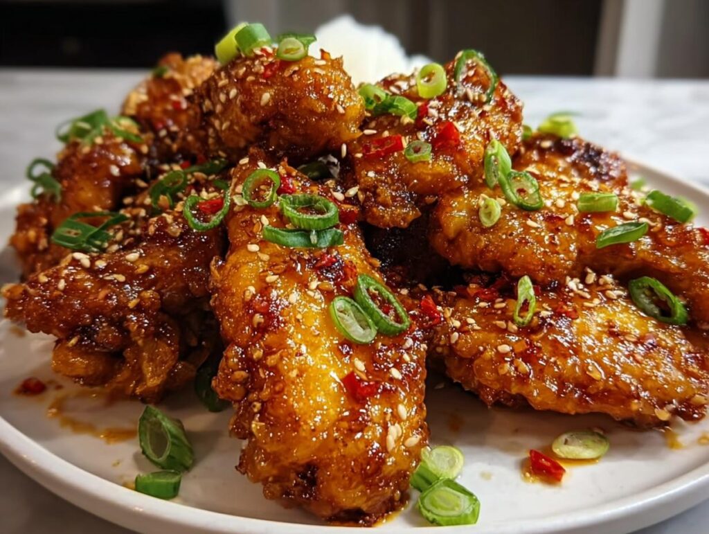 Baked Honey Chicken Wings