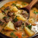 Beef Potato Soup Hearty