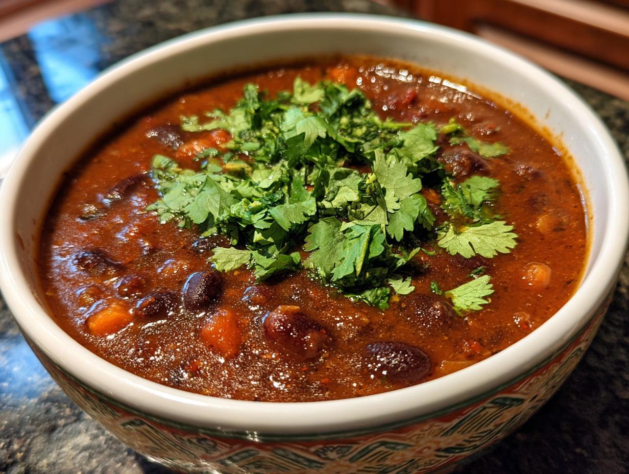 Hearty Black Bean Soup: Delicious Comfort in Under 1 Hour - Black Bean Soup Hearty - additional detail
