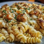 Cheesy Alfredo Twisted Pasta