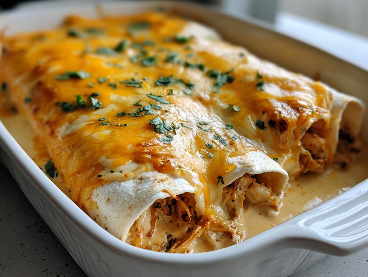 Cheesy Chicken Enchiladas Creamy: 3 Perfect Tips - Cheesy Chicken Enchiladas Creamy - main visual representation