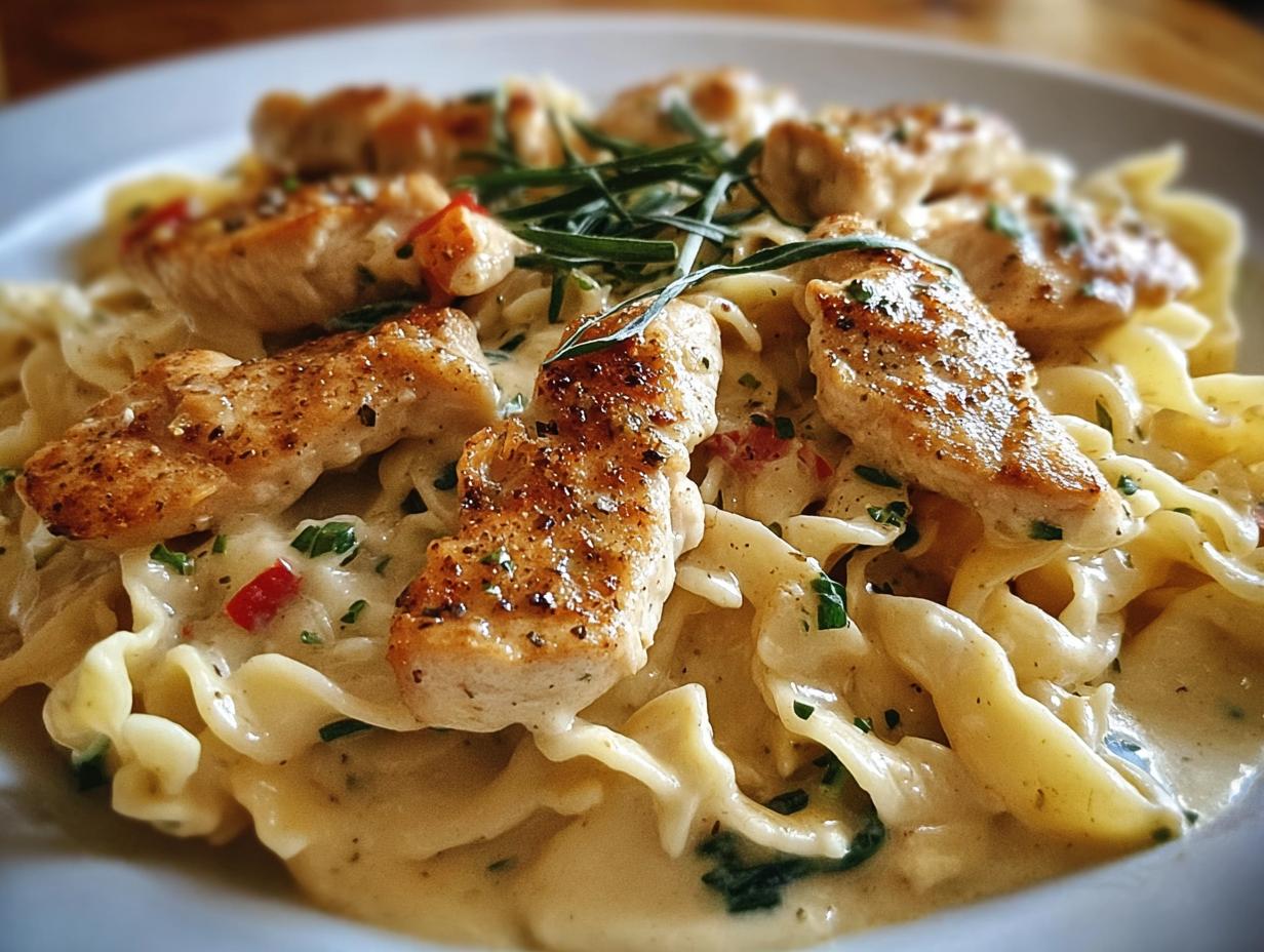 Cheesy Garlic Cajun Chicken