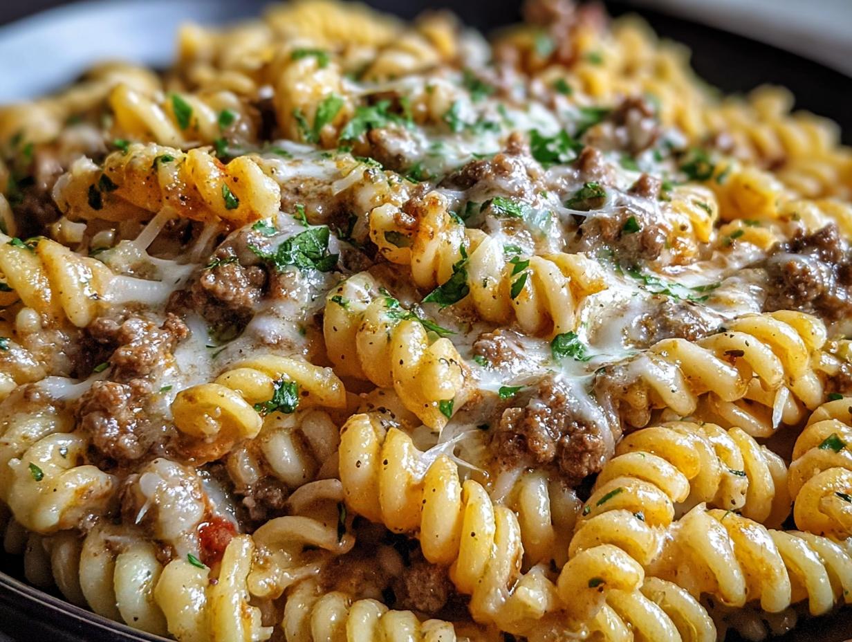 Cheesy Garlic Twisted Pasta: A Blissful 30-Min Comfort Meal - Cheesy Garlic Twisted Pasta - additional detail