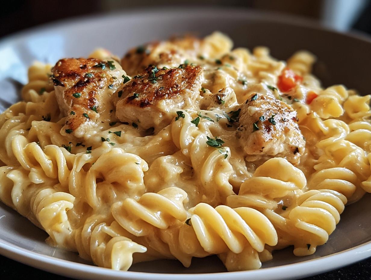 Cheesy Velveeta Chicken Twisted