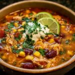 Chicken Taco Soup Cilantro