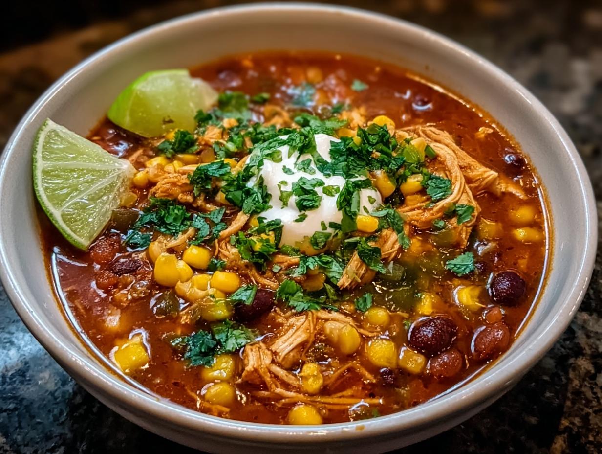 Amazing Chicken Taco Soup Cilantro in 30 Mins - Chicken Taco Soup Cilantro - additional detail