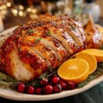 Cranberry Orange Glazed Turkey