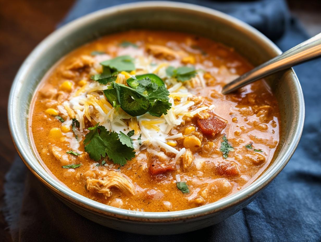 Amazing Creamy Crockpot Chicken Chili - Creamy Crockpot Chicken Chili - main visual representation