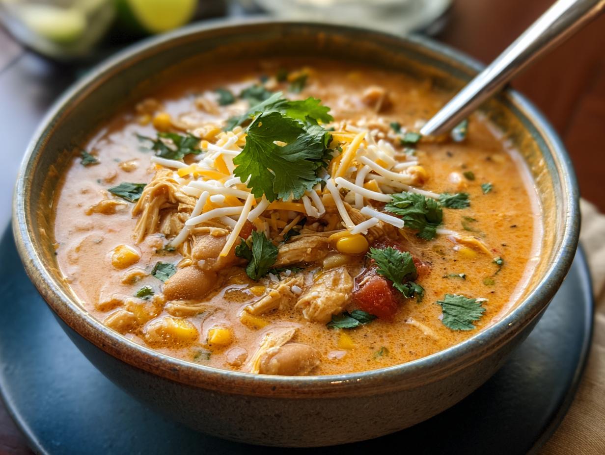 Amazing Creamy Crockpot Chicken Chili - Creamy Crockpot Chicken Chili - additional detail