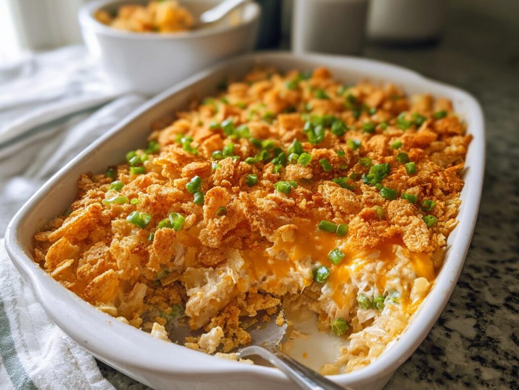 Creamy Ritz Chicken Casserole