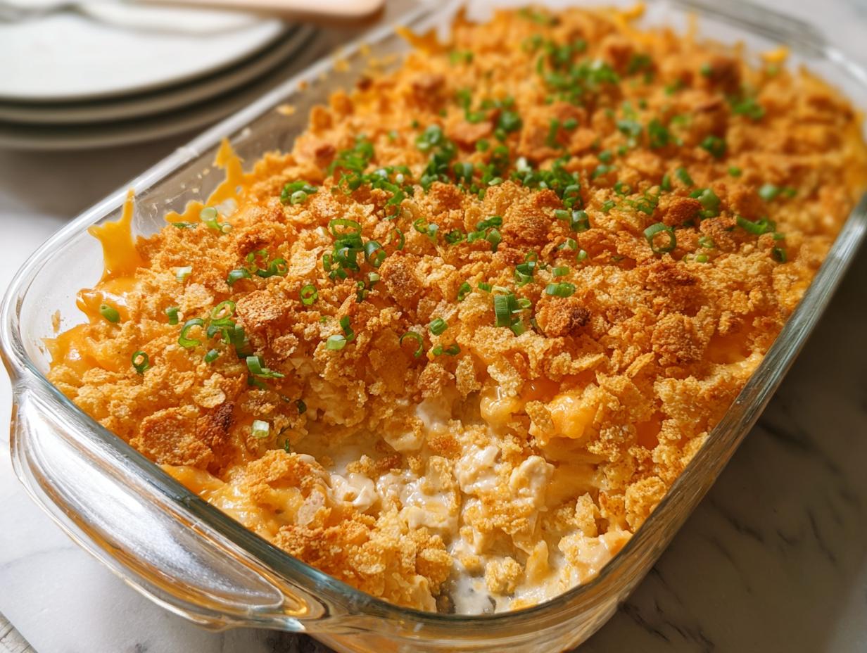 Amazing Creamy Ritz Chicken Casserole in 30 Mins - Creamy Ritz Chicken Casserole - additional detail