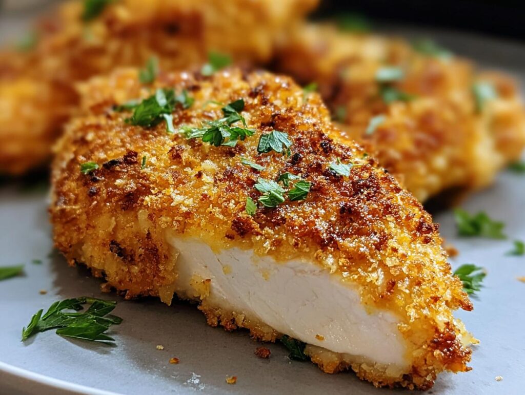 Crispy Baked Parmesan Chicken