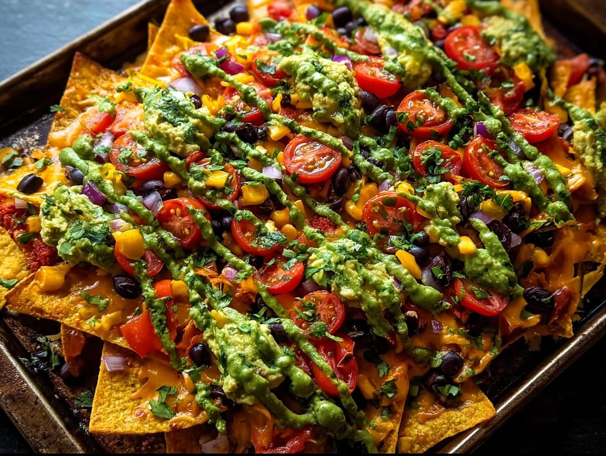 Fully Loaded Sheet Pan Nachos: Irresistible Dinner! - Fully Loaded Sheet Pan - additional detail