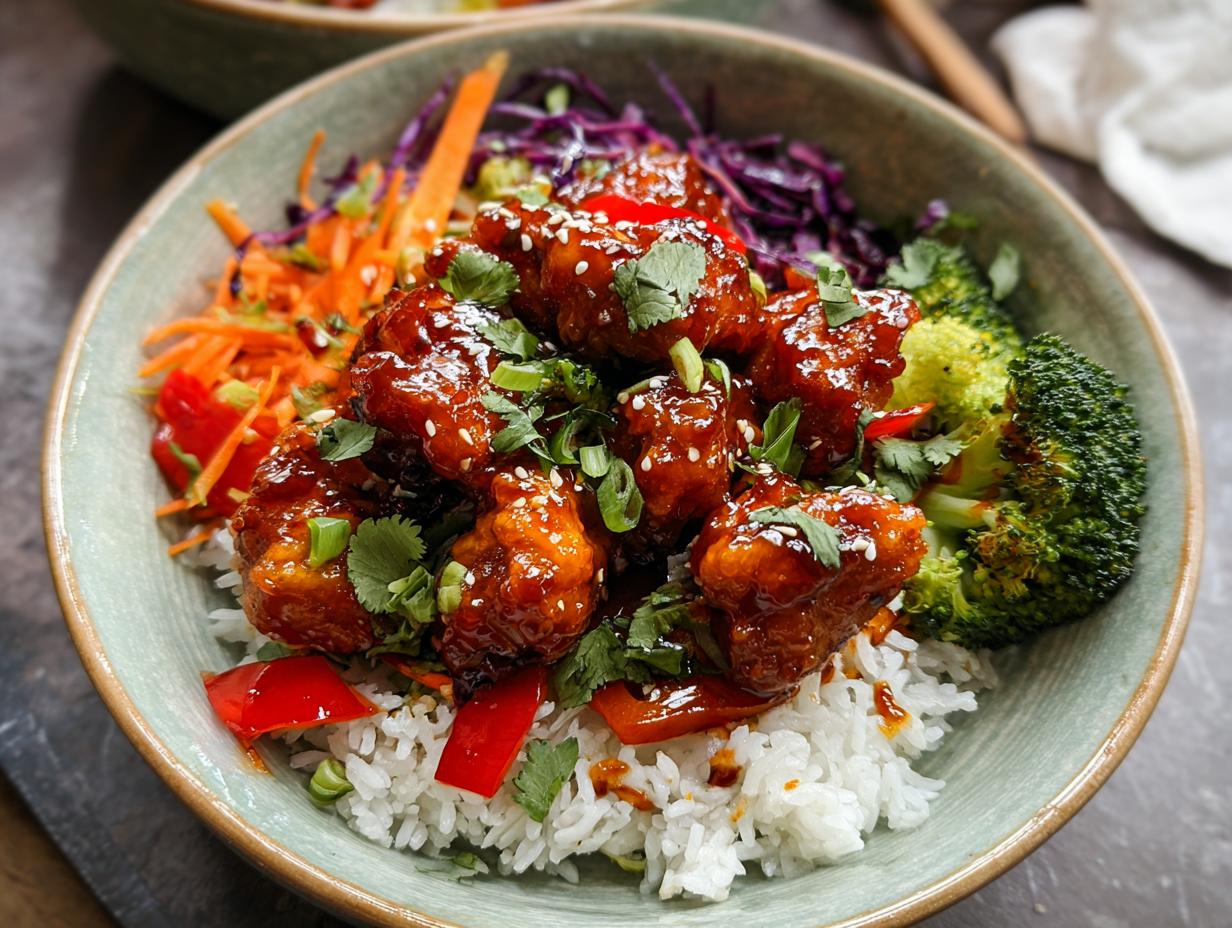 Flavorful Hot Honey Chicken Bowl: 1 Easy Recipe 5 Flavorful Hot Honey Chicken Bowl: 1 Easy Recipe - Hot Honey Chicken Bowl - additional detail