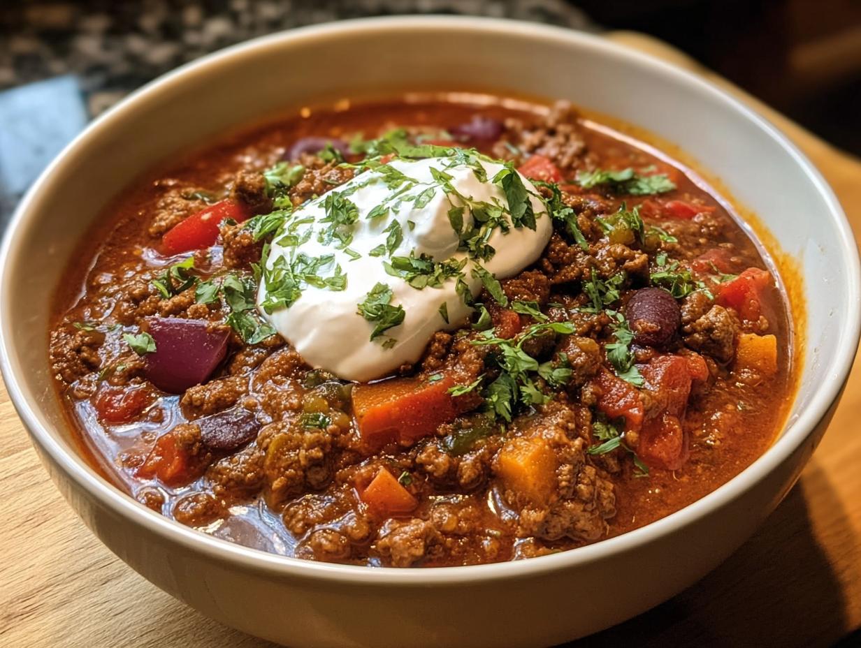 Amazing Keto Chili Without Beans: 1 Pot Wonder - Keto Chili Without Beans - main visual representation