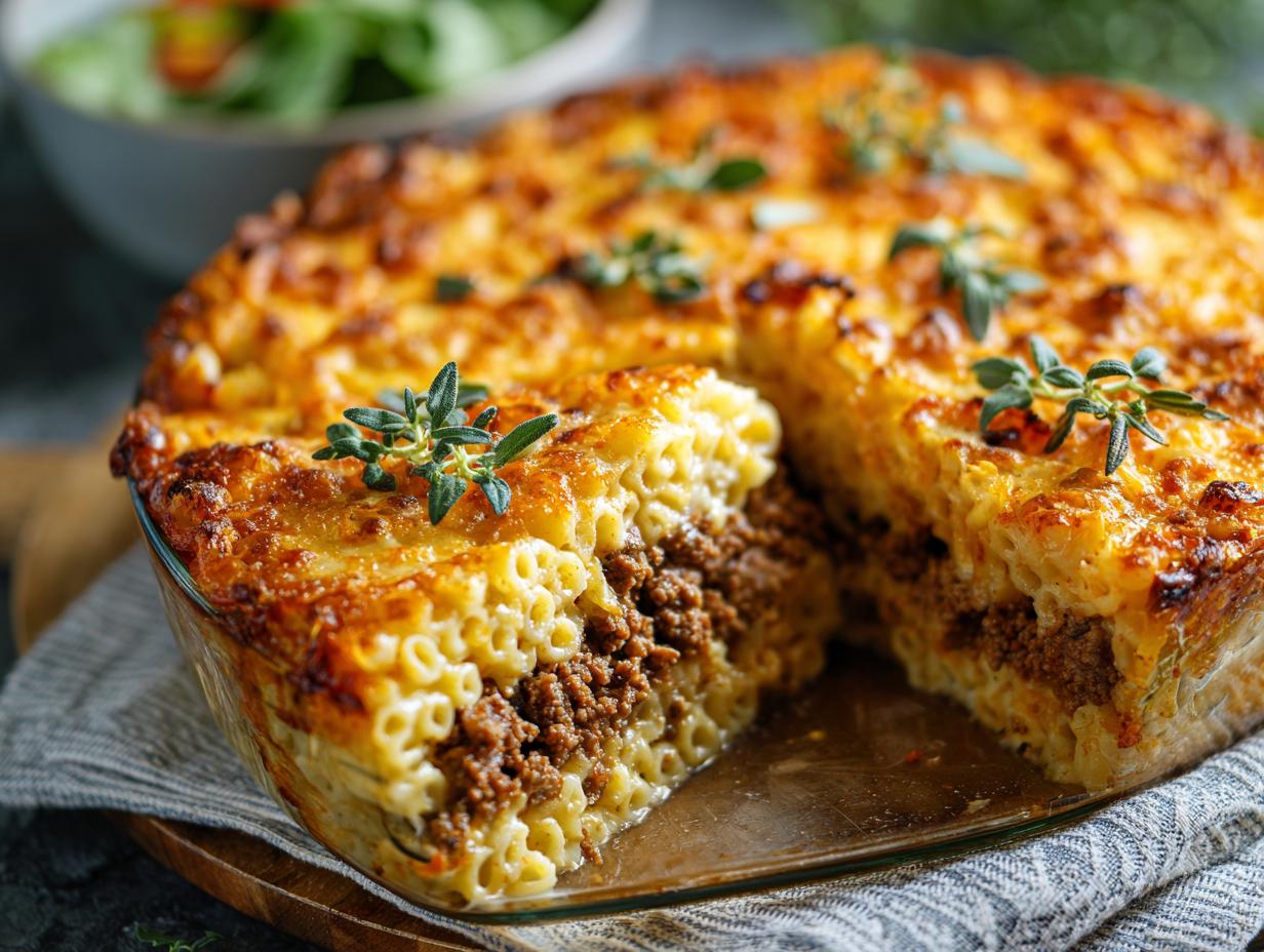 Meatloaf Mac Cheese Casserole: Speedy Comfort - Meatloaf Mac Cheese Casserole - additional detail