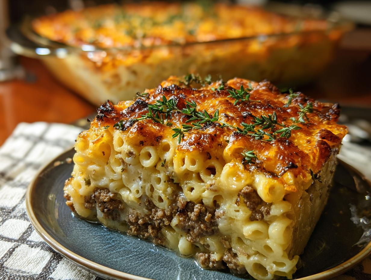 Meatloaf Mac Cheese Casserole: Speedy Comfort - Meatloaf Mac Cheese Casserole - additional detail