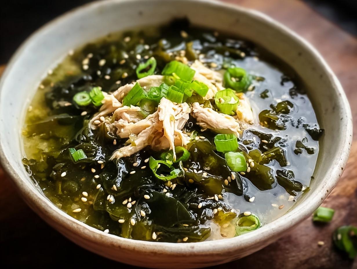 Nourishing Miyeok Guk Chicken: Comfort in 1 Bowl 5 Nourishing Miyeok Guk Chicken: Comfort in 1 Bowl - Nourishing Miyeok Guk Chicken - additional detail