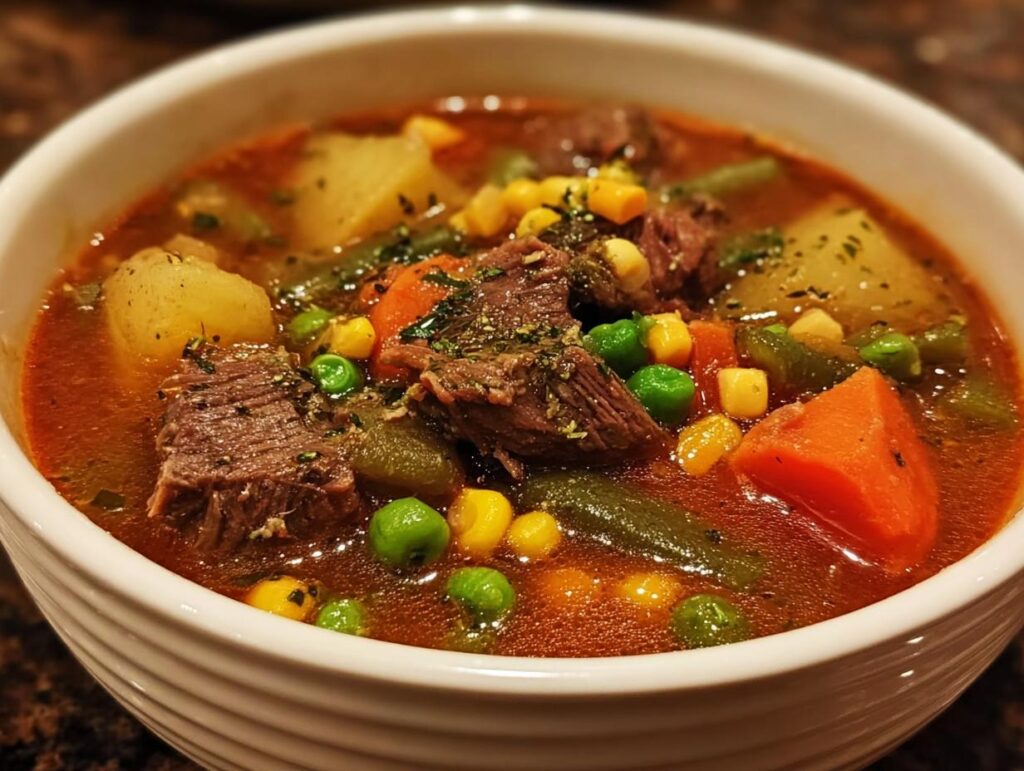 Old Fashioned Vegetable Beef