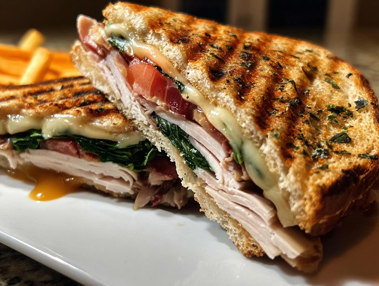 Roast Turkey Panini