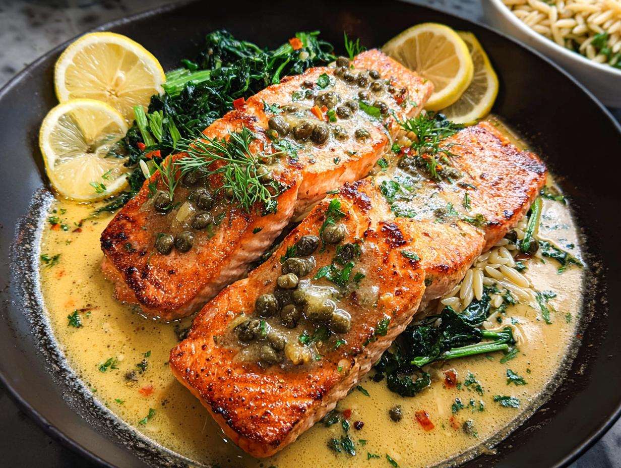 Salmon Piccata