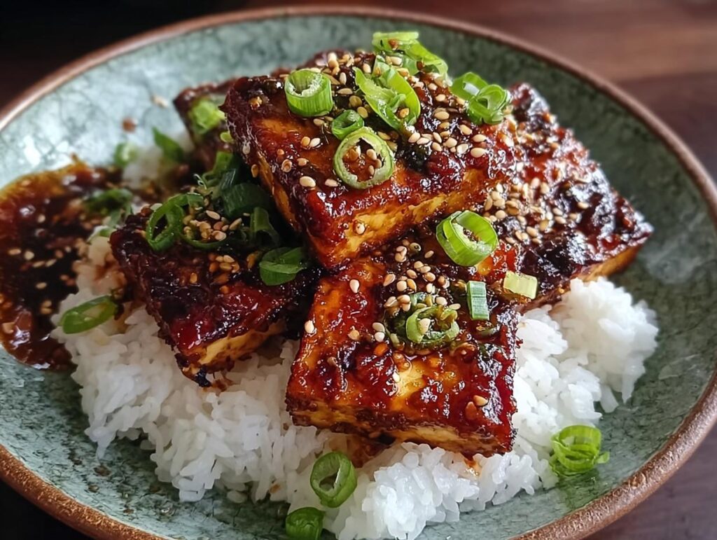 Seared Tofu Vegan Bulgogi
