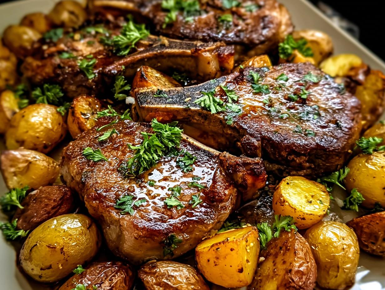 Sheet Pan Beef Chops: Simple & Delicious 4-Ingredient Meal - Sheet Pan Beef Chops - additional detail