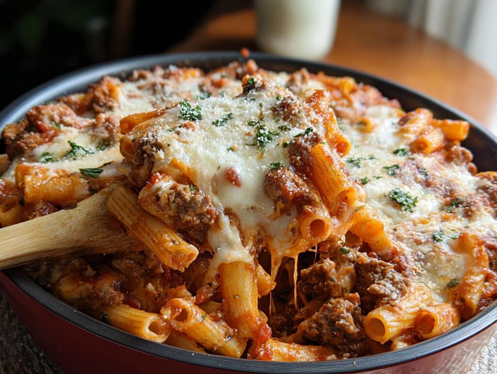 Slow Cooker Baked Ziti